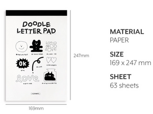 Doodle Letter Pad