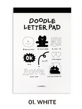 Load image into Gallery viewer, Doodle Letter Pad