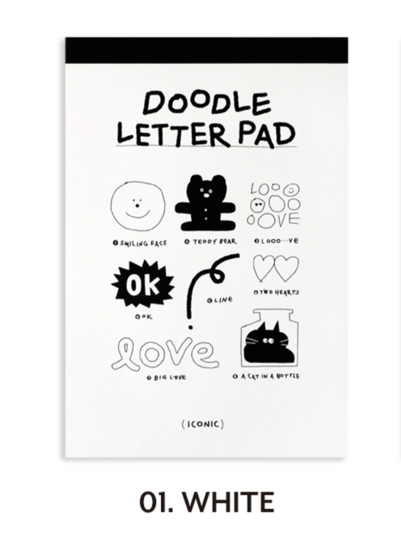 Doodle Letter Pad