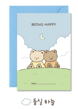 Load image into Gallery viewer, Bushy Bear - Greeting Card