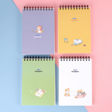 E-Rinubgae Puppy - A5 Flip Notebook (Blank)