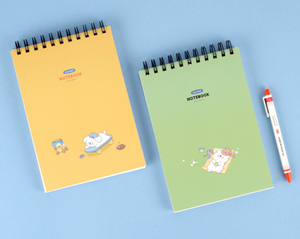 E-Rinubgae Puppy - A5 Flip Notebook (Blank)