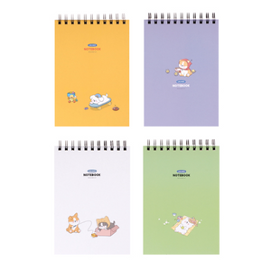 E-Rinubgae Puppy - A5 Flip Notebook (Blank)