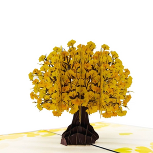 Ginkgo Tree  - Pop Up Card