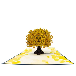 Ginkgo Tree  - Pop Up Card