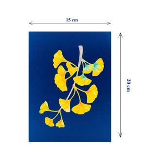 Ginkgo Tree  - Pop Up Card