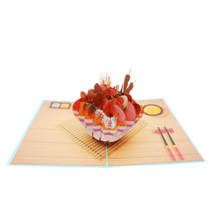 Noodle Bowl  - Pop Up Card