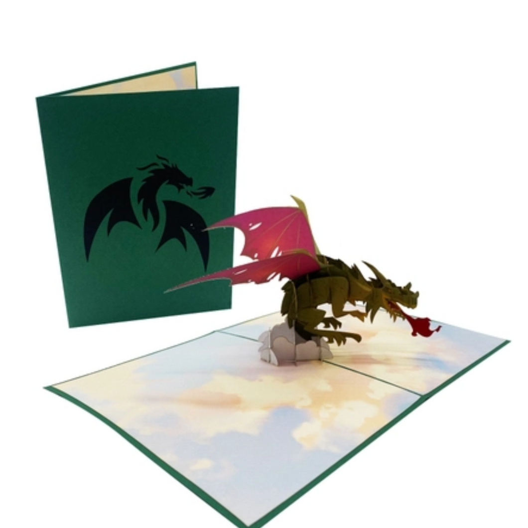 Flying Dragon - Pop Up Card