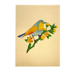 Blue Bird - Pop Up Card