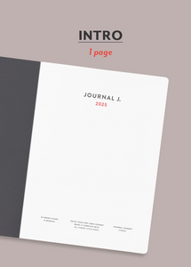 2025 Journal J. Dated Weekly A5 Planner (Iconic)