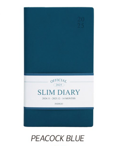 2025 Official Slim Dated Monthly Planner