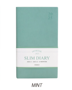 2025 Official Slim Dated Monthly Planner