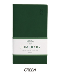 2025 Official Slim Dated Monthly Planner