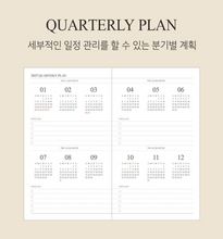 Load image into Gallery viewer, 2025 Official Slim Dated Monthly Planner