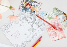 Load image into Gallery viewer, 2025 Anne of Green Gables Colouring A4 Desk Calendar