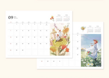 Load image into Gallery viewer, 2025 Anne of Green Gables Colouring A4 Desk Calendar