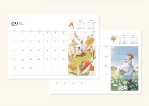 2025 Anne of Green Gables Colouring A4 Desk Calendar