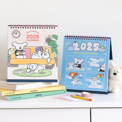 2025 Brunch Brother Desk Calendar