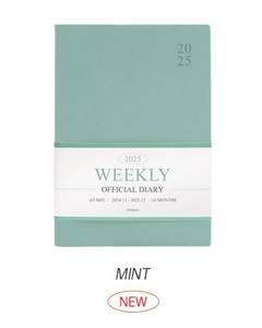 2025 Official A5 Weekly Diary