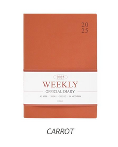 2025 Official A5 Weekly Diary