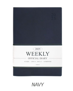 2025 Official A5 Weekly Diary