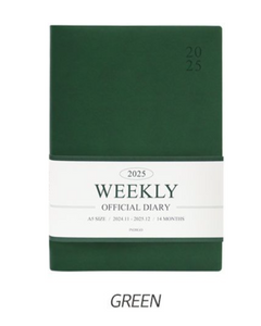 2025 Official A5 Weekly Diary