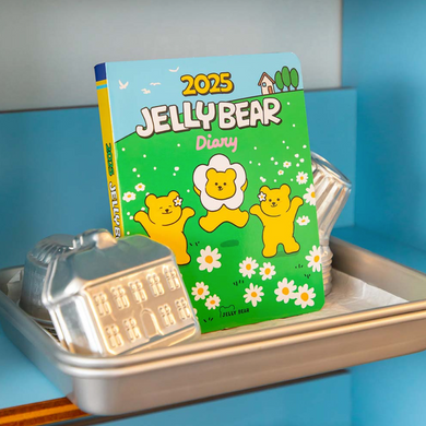 2025 Jelly Bear Dated Weekly Diary