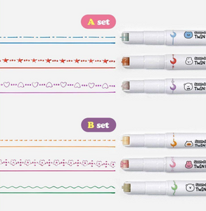 Soon-Deok Twin Roller Deco Pen