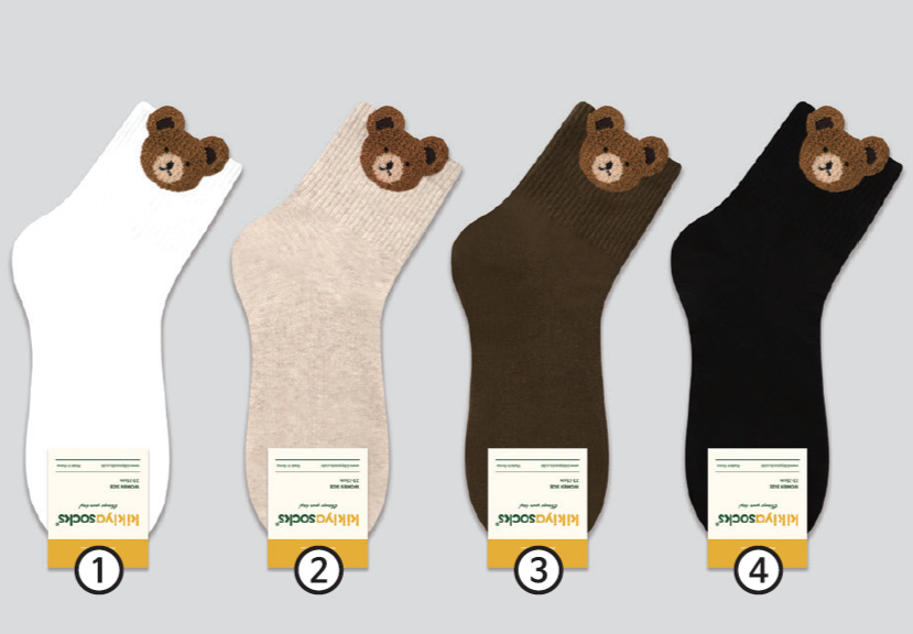 Soft Bear Crew Socks