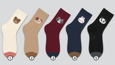 Sweet Animal Crew Socks