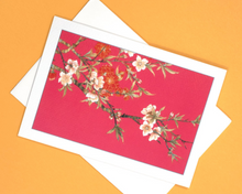 Load image into Gallery viewer, Pink Flowering Tree - Greeting Card