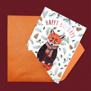 Mr. Fox - Greeting Card