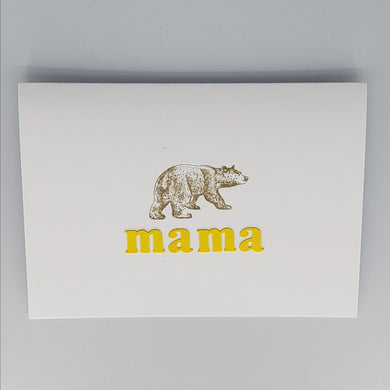 Mama Bear Card