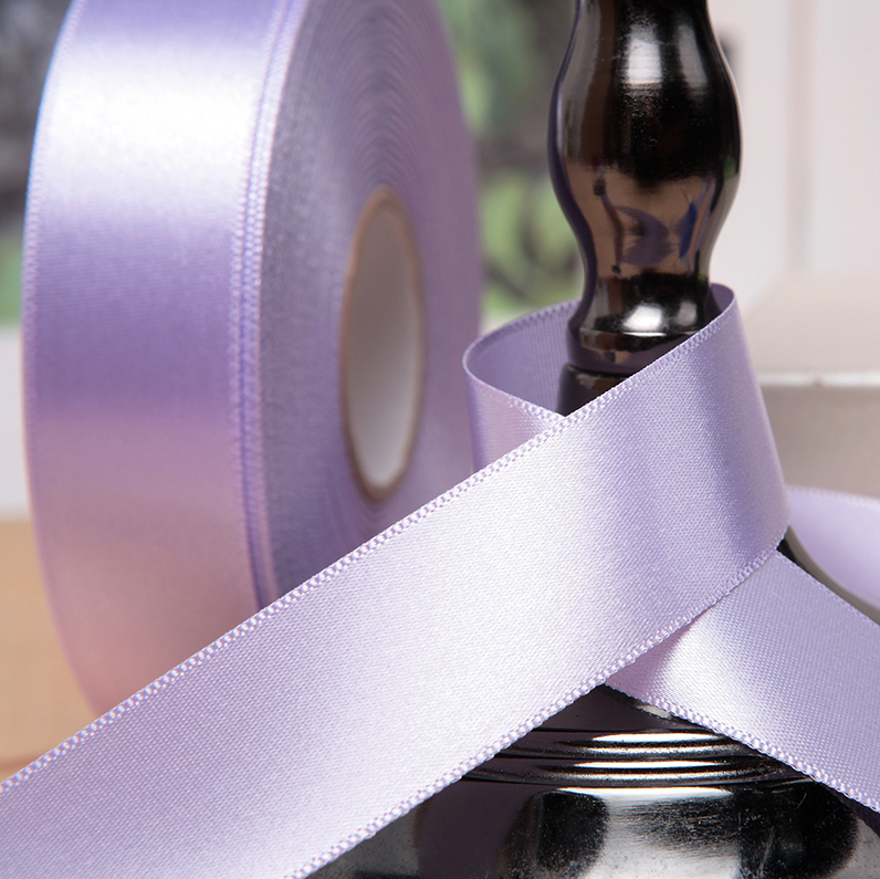 Satin Ribbon - Light Purple (25)