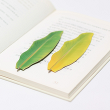 Load image into Gallery viewer, Bookmark Pen - Banana Leaf