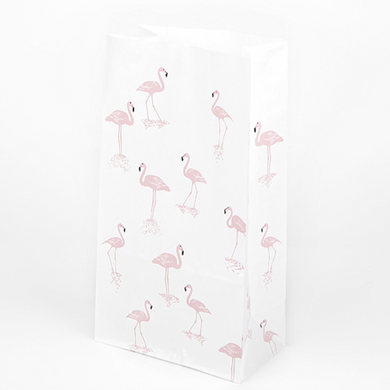 Flamingo Pattern Paper Bags