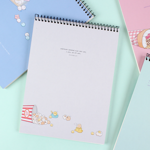 Mongal Mongal - Large "Flip" Notebook - Blank