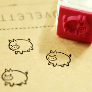 Pig Crystal Mini Stamp