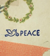 Peace Dove Crystal Mini Stamp