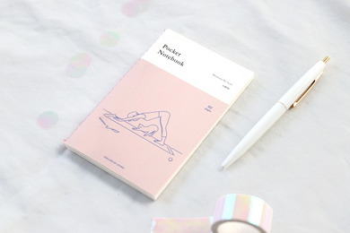 Grid Pocket Notebook - Yoga